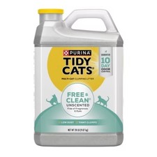 Purina Tidy Cats Free Clean Clumping Scoop Cat  Kitty Litter for Multiple Cats