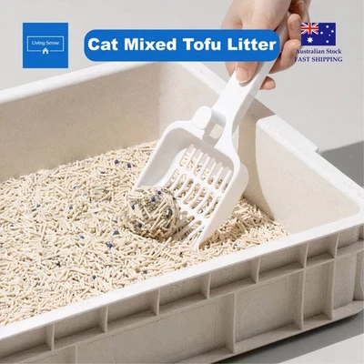 Cat Tofu Litter Clumping Flushable Natural Litter Eco Original Biodegradable - Image 1 of 4
