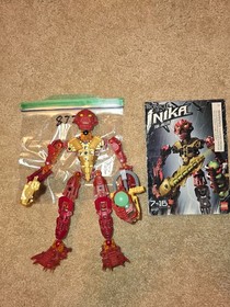 LEGO Bionicle Toa Inika Lot (8727&ndash;8732) &ndash; Complete Wave &ndash; Manuals + Canisters