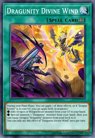 3x Dragunity Divine Wind Ultra Rare BLGG-EN015