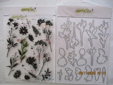 Honey Bee Stamps Bold Botanicals stamp set and dies