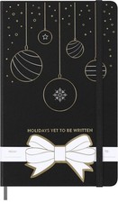 Moleskine Holiday Large Ruled Notebook: Black - 8056999274450