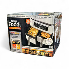 Ninja Foodi 6-in-1 Dual Zone 2-Basket Air Fryer 8-Quart