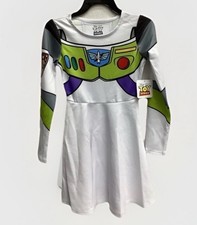 Kids Toy Story Themed Character Buzz light Year Dress Disney Medium