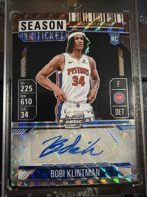 2024 MOSAIC #RVT BOB BOBI KLINTMAN SEASON TICKET AUTO Bronze /75