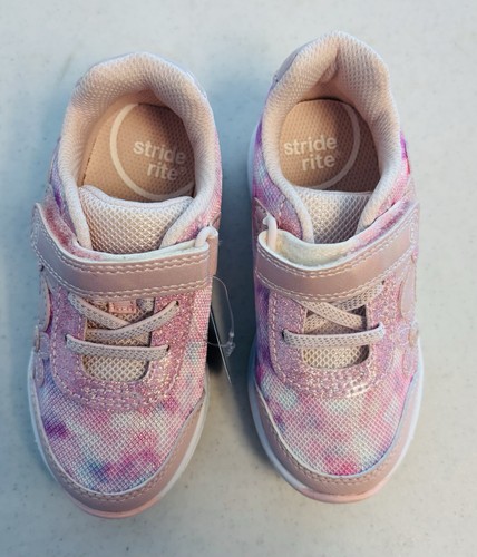 Stride Rite Pink Light Up Sneakers - Picture 3 of 5