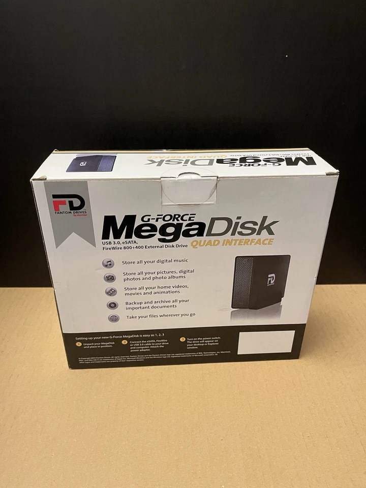 Fantom Drives G-Force Mega Disk Quad Interface - Image 3 of 4