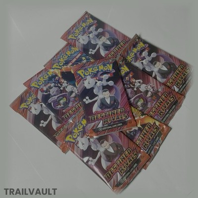 Lot Of 9 Pokémon Scarlet & Violet Destined Rivals Booster Packs