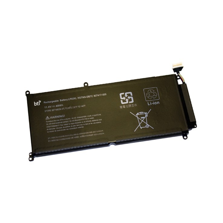 BTI 807417-001 compatible 55Wh 3-cell battery for HP ENVY 15-AH ENVY M6