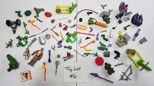 Toy Lot #6 Vintage TMNT Accessories Ghostbusters & More!