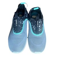Speedo Aqua Skimmer Adult Women Medium 7-8 Water Boating Shoes Gray Teal XX242