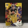 2025 Donruss Optic Football "WILL HOWARD" Light it Up RC - GOLD 05/10 - Steelers