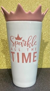 Disney Princess Ceramic Tumbler Sparkle all the Time Aurora Jasmine Belle