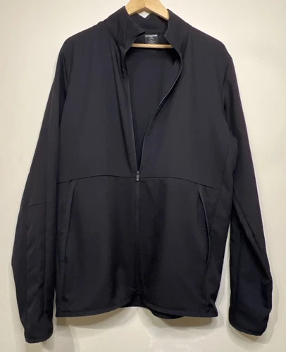 UNDERCOVER Giacca leggera uomo Solaris nera full zip taglia media cool tasche nascoste