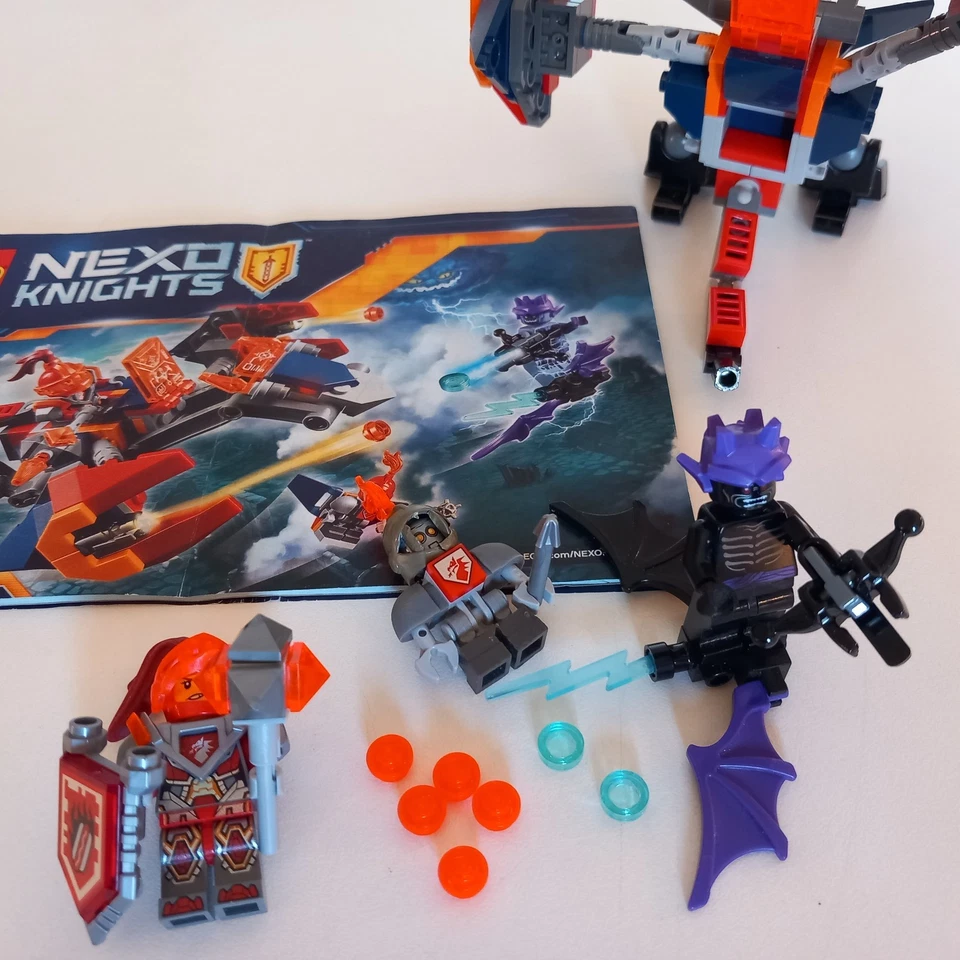 LEGO 70361 NEXO KNIGHTS MACY HALBERT BOT DROP DRAGON ROBOT STAR WARS NINJAGO lot - Photo 3/4