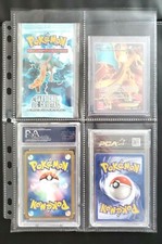 20 FEUILLE PAGE CLASSEUR PORTFOLIO PROTECTION PROTÈGE CARTE PCA BOOSTER POKEMON