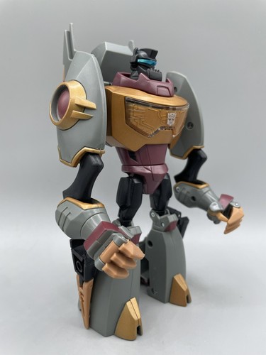 Hasbro Transformers 2008 Animated Grimlock Dinobot Voyager Class Complete - Picture 7 of 13