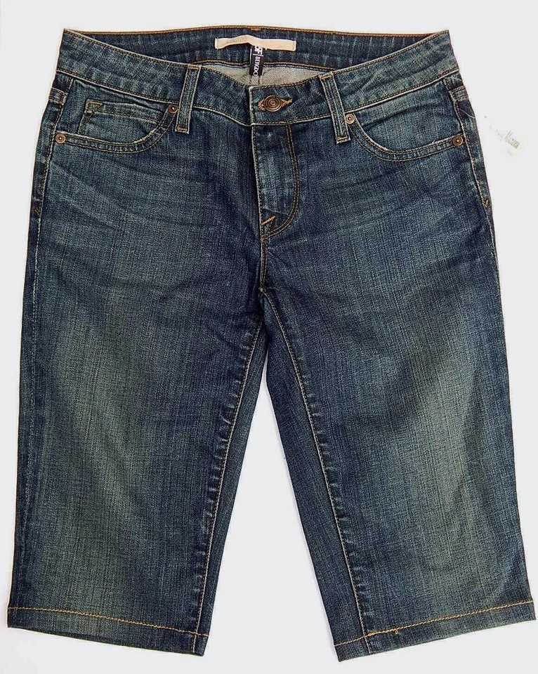 VINCE BERGDORF GOODMAN BERMUDA MUJER AZUL DENIM BERMUDAS talla 25 NUEVO AUTÉNTICO