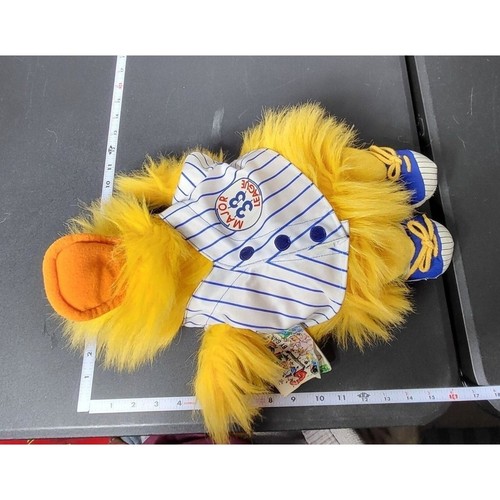 Vintage 1988 Googles by Ganz Mickey Duck Baseball Plüschtier Stofftier Retro 80er - Bild 10 von 14