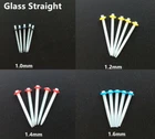 Dental Fiber Post Teeth Restorative Refill Glass Straight Size1.0/1.2/1.4/1.6mm