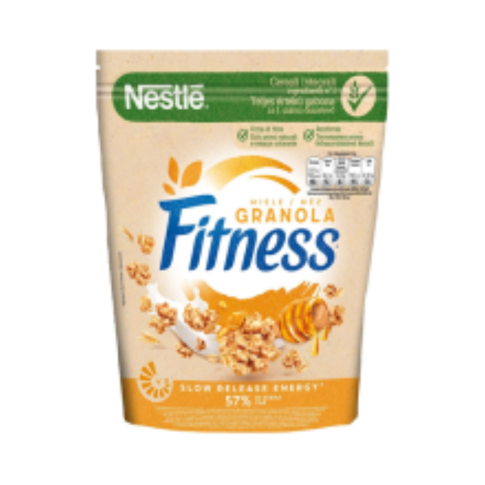 Cereali Fitness Honey Granola Cereali Croccanti con Avena Integrale e Miele 300g