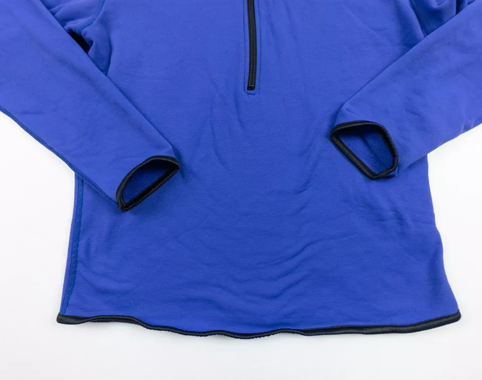 Vintage REI Sweater Mens Large Blue 1/2 Zip Pullover Fleece Adult Outdoors - Image 3 of 4