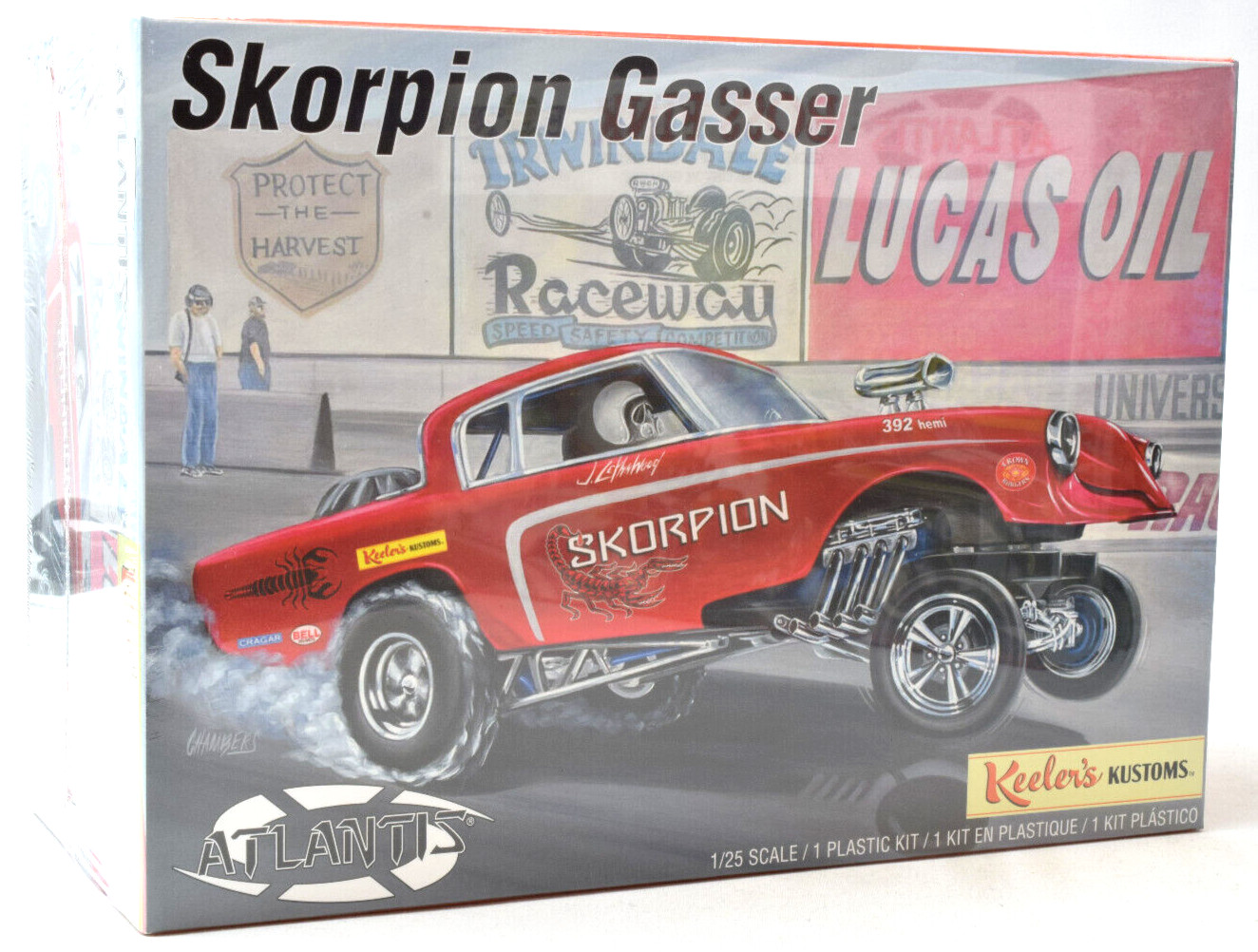 Atlantis Keelers Kustoms Skorpion Gasser Набор моделей автомобиля в масштабе 125 13102 7290₽