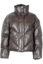 Wilfred Quilted Padded Faux Leather Jacket Xsmall