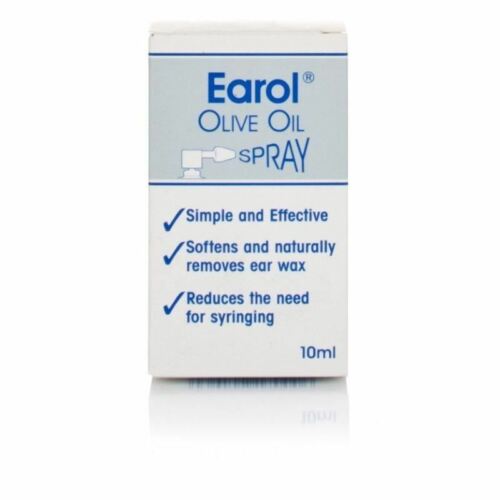 Earol Olive Oil Ear Wax Removal Spray Kits Blockages Syringe 10ml eBay