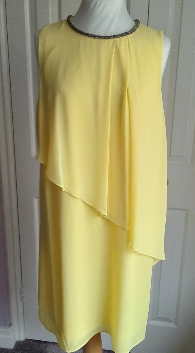 Debenhams clearance yellow dress