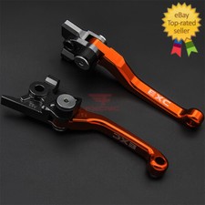 Para KTM 400 450 525 EXC 2005 2006 CNC Freno de Suciedad Embrague Palancas Manija Logo