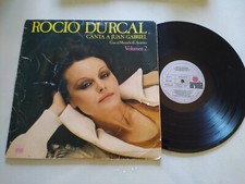 Rocio Durcal Sings to Juan Gabriel Vol 2 Mariachi America LP Vinyl 12" G+/VG Mb
