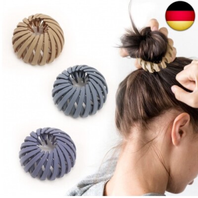 Luvadeyo 3 Stück Haarspangen für Damen, Vintage Vogelnest Haarklammern Große Ha