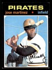1971 Topps Baseball #712 Jose Martinez VG (Crease)