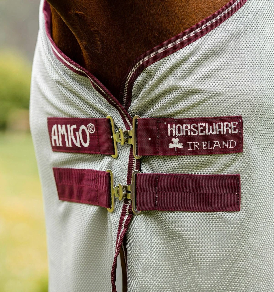 Hoja de mosca Amigo Bug Buster Vamoose - plateada/borgoña Foto 3 de 4