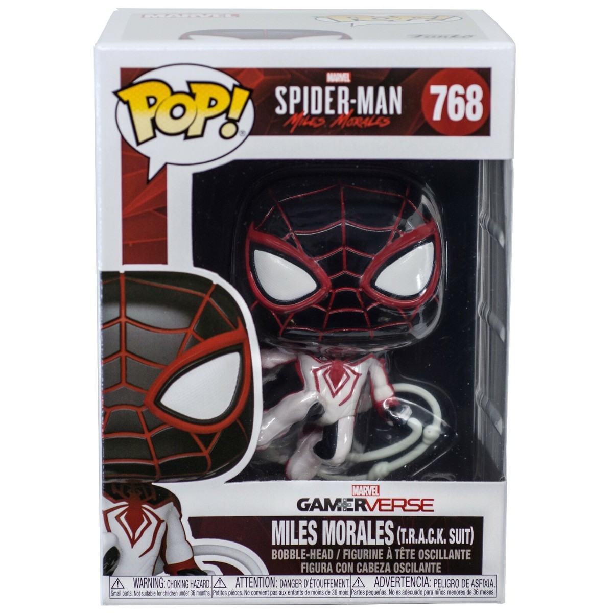 Spider-Man Miles Morales T.R.A.C.K. Suit Funko Pop #768