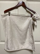 Unhide For Love Not Fur Bear Beige/Tan Lovey Blanket 20x20