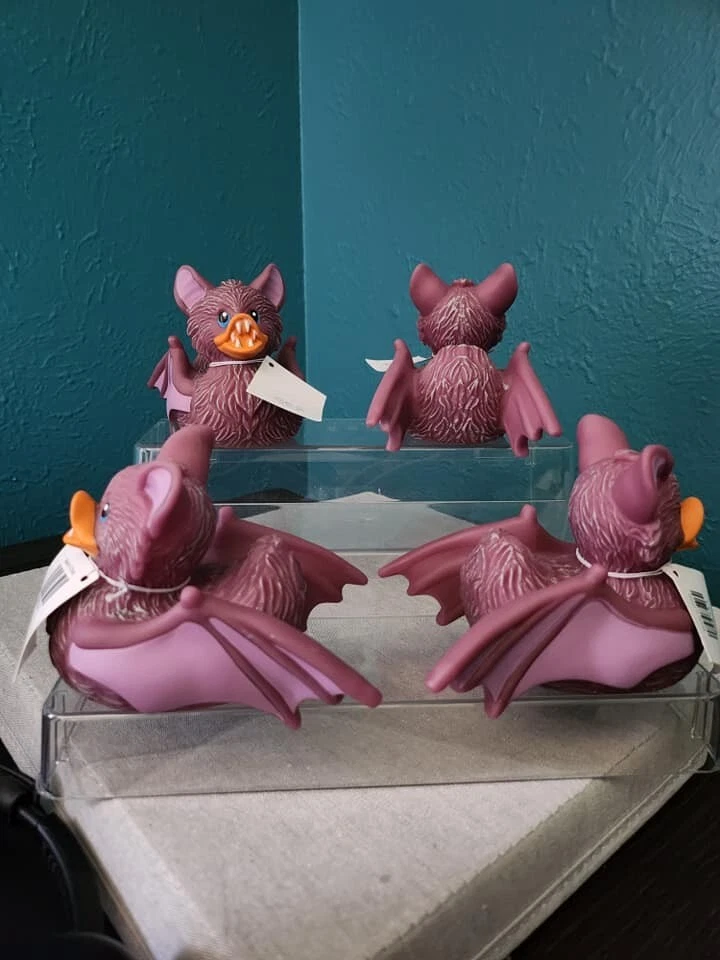 5" Wild Republic Floating Rubber Duck - RARE - Hard to Find - BAT - Image 2 of 2