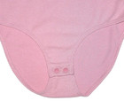 Justice Leotard Bodysuit Short Sleeve Ribbed Snaps at Crotch Pink New Girl 10 12 — photo 4