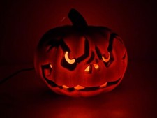 Halloween Light Up Pumpkin Blow Mold