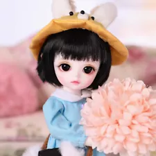 1/6 BJD Doll SD Joints Bare Doll Miyo Lovely Girl with Face Makeup Handmade Gift