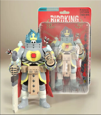 Mighty Jaxx Bird King By Crom Limited Collectible Fashion Toy New In Stock