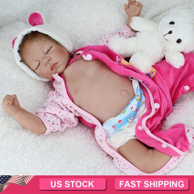 sleeping reborn baby girl