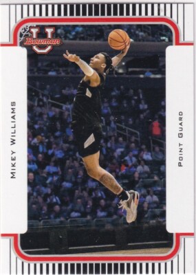 Topps Bowman U Basketball 2022 No. 2K3B-1 Mikey Williams