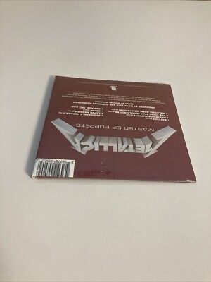 Metallica : Master Of Puppets CD Digipak Blackened Recordings (NEW