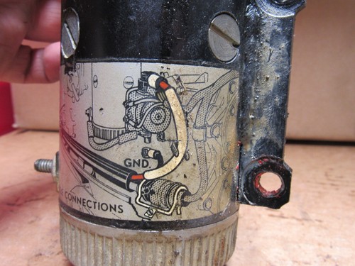 Johnson Outboard 1972 85 85ESL72R Starter Motor  0384914 - Bild 9 von 16