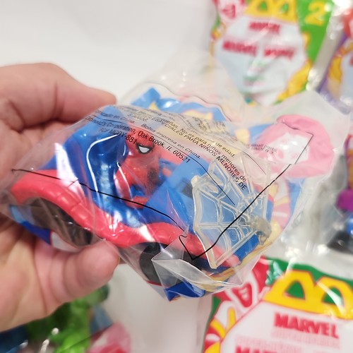 SEALED McDonald's 1996 Marvel Super Hero Toys - Complete Set of 8 New Hulk Thing - Picture 6 of 10