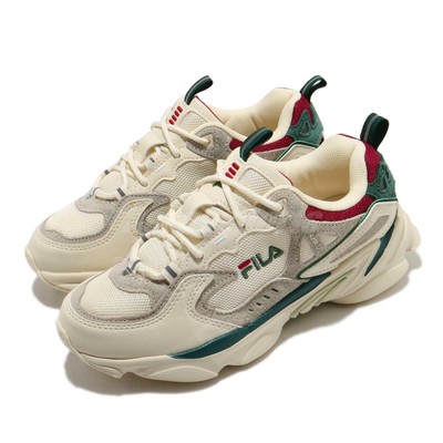 Fila Skipper Beige Red Green Grey Men Unisex Casual Lifestyle Fashion Shoes  | eBay