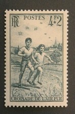 TIMBRE DE FRANCE  NEUF * *    N° 740  DE 1945   sans trace de charnière