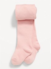 Old Navy Toddler Girls Solid Soft-Knit Tights Pink Size 0-6M 12-24M 2T-3T 4T-5T